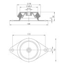 AKO-128 M10 mit Abrei&szlig;sicherung