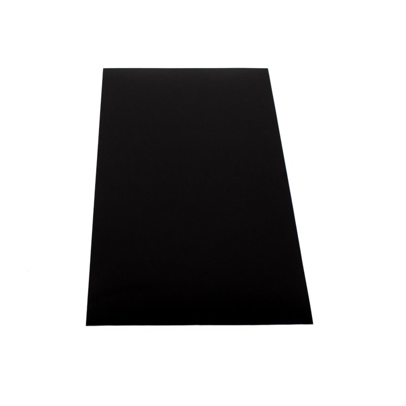 ABS Kunststoff Platte Platten Schwarz 100x100mm 200x200mm in Stärken 0,5mm 