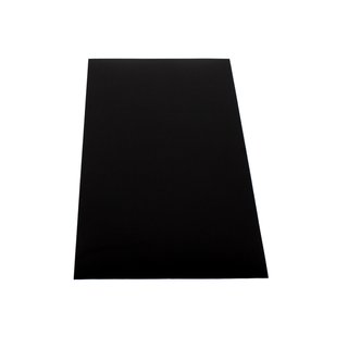 Kunststoffplatte ABS 3mm Schwarz 1000 x 100 mm (100 x 10 cm