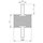 Gummipuffer Typ A 20x15 M6x15