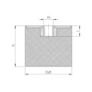 E 25x15 M6x6